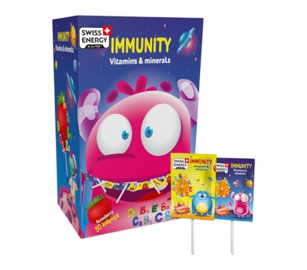 SWISS ENERGY CHUPETINES CAJA X 50 CHUPETINES