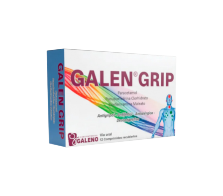 GALEN GRIP CAJA X12 COMPRIMIDOS