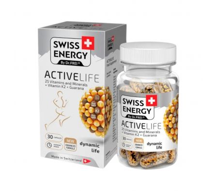 SWISS ENERGY ACTIVE LIFE CAJA X 30 CAPSULAS