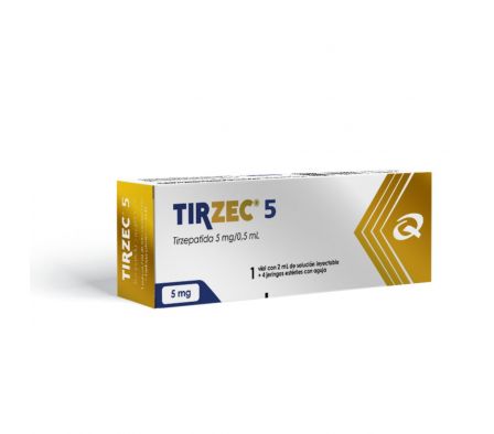 TIRZEC 5 MG INYECTABLE X 2 ML 4 JERINGAS
