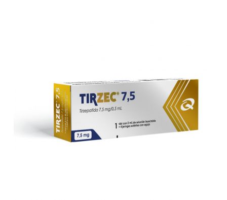 TIRZEC 7,5 MG INYECTABLE X 2 ML 4 JERINGAS