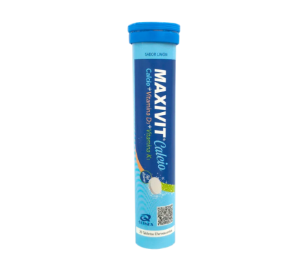 MAXIVIT CALCIO TUBO X 20 COMPRIMIDOS EFERVESCENTE