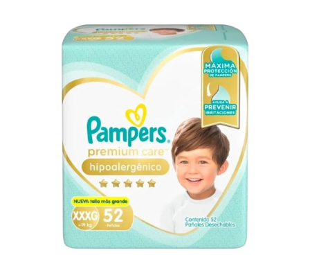 PAMPERS PREMIUM CARE XXXG 52UNIX2IT