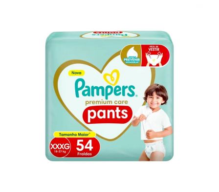 PAMPERS PREMIUM CARE PANTS XXXG 54PADSX02IT