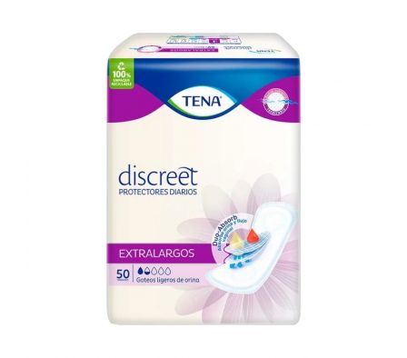TENA PROTECT DISCREET EXTRALARGO 6X50
