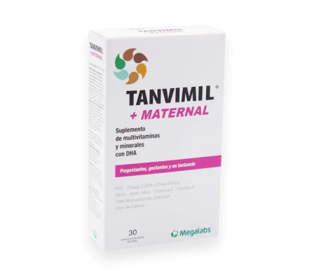 TANVIMIL MATERNAL CAJA X 30 CAPSULAS