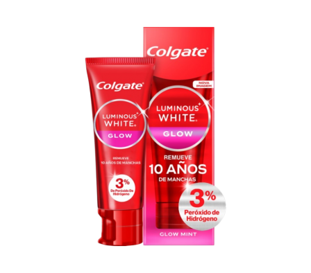 colgate crema dental luminous white glow 70 gr