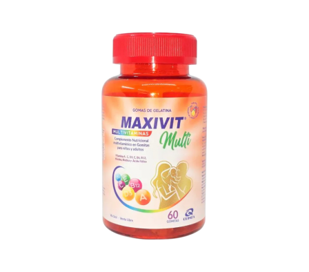MAXIVIT MULTI GUMMIES X 60 GOMITAS