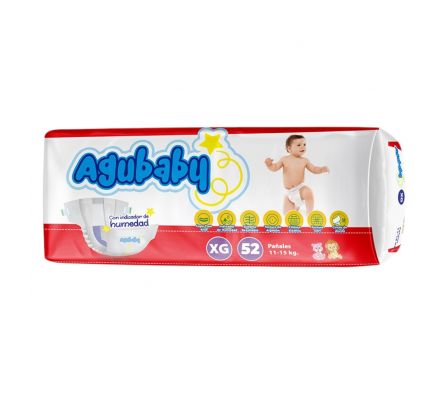 AGUBABY PANAL XG X 52 UNIDADES