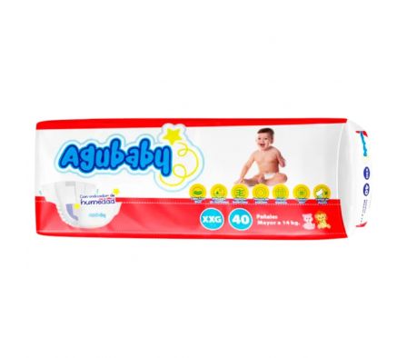 AGUBABY PANAL XXG X 40 UNIDADES