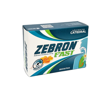 ZEBRON FAST CAJA X 30 CAPSULAS BLANDAS