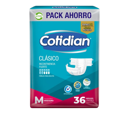 COTIDIAN PANL CLASICO M 2X36UN