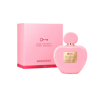 ANTONIO BANDERAS HER SECRET PINK ABSOLU 80ML