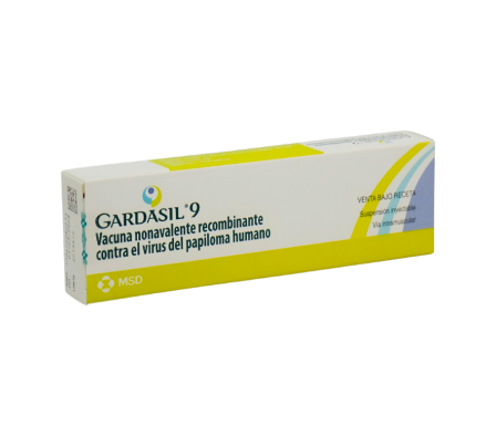gardasil 9 jeringa prell. 0.5ml