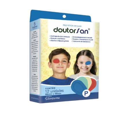 doutorsan pache ocular infantil cja x 12 unid.