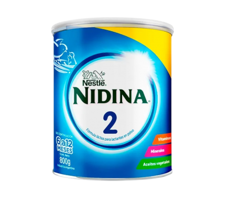 NIDINA 2 BEBE X 800 GRAMOS