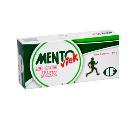 MENTOVICK RUB MAX CREMA X 50 GRAMOS