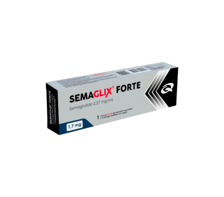 SEMAGLIX FORTE 1,7 MG SOLUCION INYEC.X 3 ML