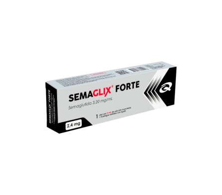 SEMAGLIX FORTE 2,4 MG SOLUCION INYEC.X 3 ML