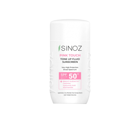 SINOZ SPF 50 PINK TOUCH TONE UP FLUIDO