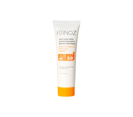 SINOZ SPF 50 ANTI DARK SPOT CREAM 50ML
