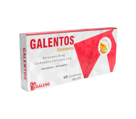 GALENTOS CARAMELO X10 COMP MIEL