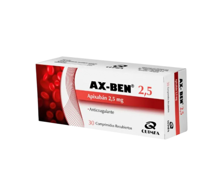 AX-BEN 2,5 MG CAJA X 30 COMPRIMIDOS
