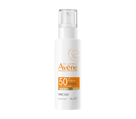 AVENE SOLAR FLUIDO ANTI EDAD SPF50 40ML