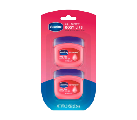 VASELINE LIP ROSY STR 2 X 7G