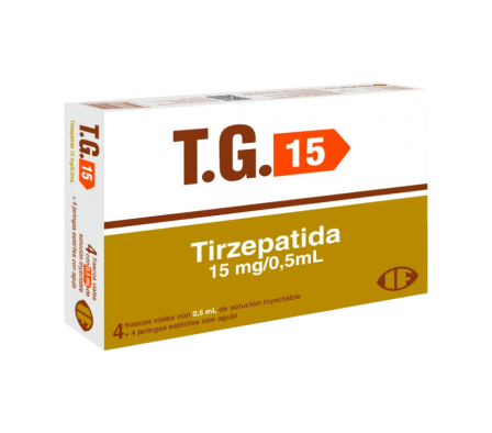 T.G.15 MG SOLUCION INYECTABLE 0,5 ML