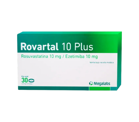 ROVARTAL PLUS 10 MG CAJA X 30 COMPRIMIDOS