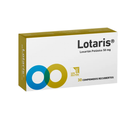 LOTARIS 50 MG CAJA X 30 COMPRIMIDOS
