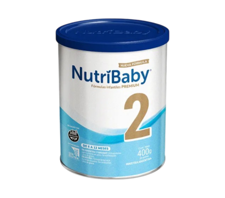 nutribaby nf nro.2 lata x 400 gr.