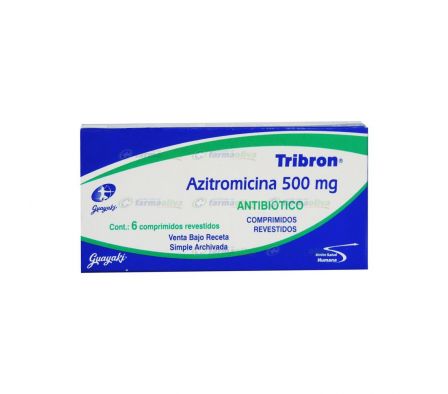 TRIBRON 500MG COMP. CAJA X 6
