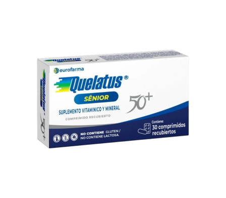 QUELATUS SENIOR CAJA X 30 COMPRIMIDOS