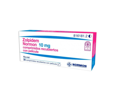 ZOLPIDEM NORMON 10 MG CAJA X 30 COMPRIMIDOS