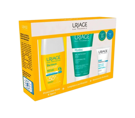 PACK BARESUN FLUIDO HYSEAG CREMA DE AGUA 15 ML