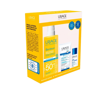 URIAGE PACKBARIESUN SPRAY 50 XEMOSEBALSAMO AGE LIFT 10ML