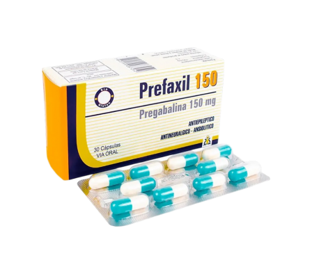 PREFAXIL 150 MG CAJA X 30 CAPSULAS.