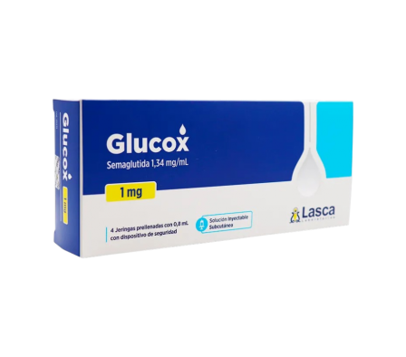 GLUCOX 1 00 SOL. INY.CAJA X 4 JER. PRELL. X 0,8 ML.