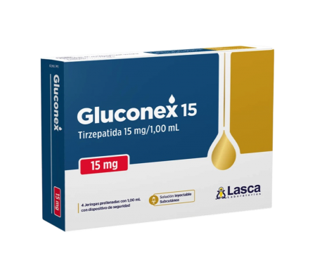gluconex 15 sol iny caja x 4 jer. prell. x 1 ml.c/disp. seg.