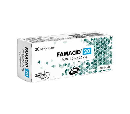 FAMACID 20 MG CAJA X 30 COMPRIMIDOS