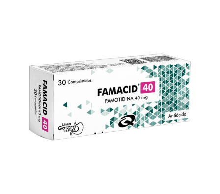 FAMACID 40 MG CAJA X 30 COMPRIMIDOS