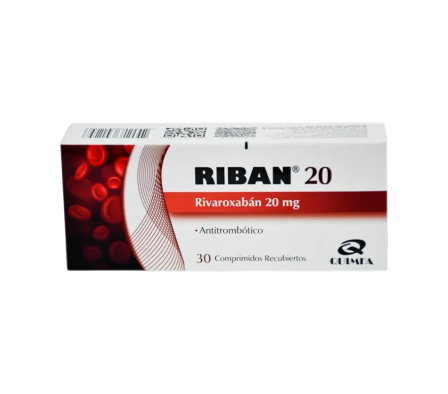RIBAN 20 MG CAJA X 30 COMPRIMIDOS