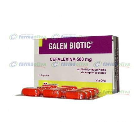 GALEN-BIOTIC 500MG CAPS CAJA X 12