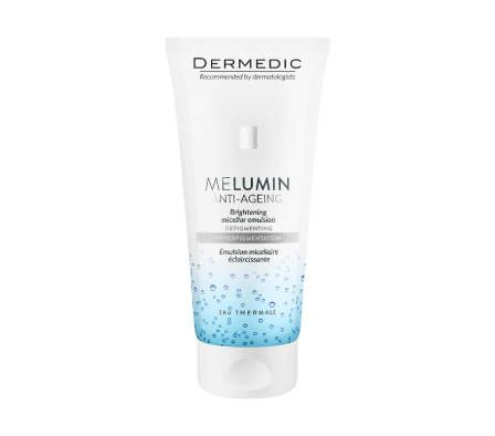 DERMEDIC MELUMIN EMULSION MICELAR PARA PIELES CON HIPERPIGMENTACIÓN 200 ML