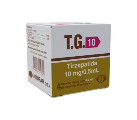 T.G.10 MG SOLUCION INYECTABLE 0,5 ML