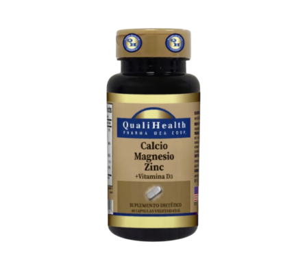 QUALIHEALTH MAG.ZINC VITAMIN D3 X 60 CAPS