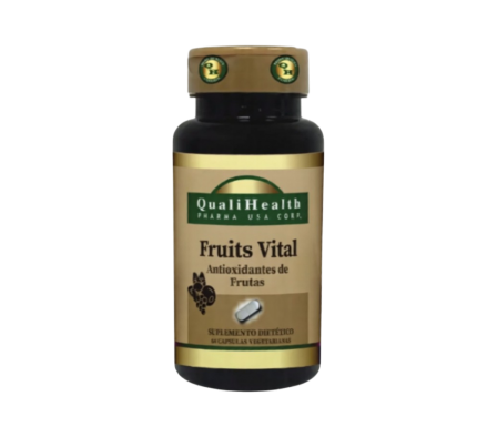 QUALIHEALTH FRUIT VITAL ANTIOX DE FRUTAS X 60 CAPS