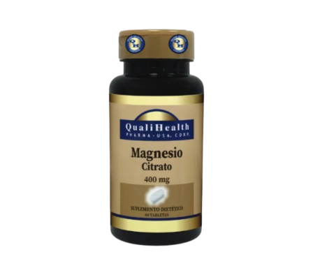 QUALIHEALTH MAGNESIO CITRATO 400MG X 60 CAPS